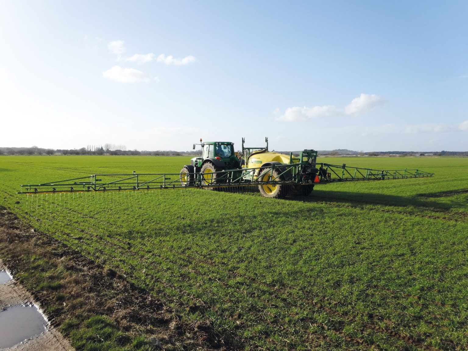 Applying Liquid N To Winter Wheat