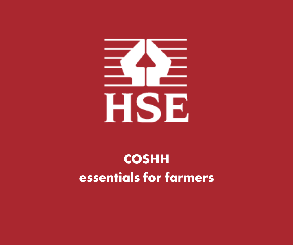 COSHH Essentials for farmers