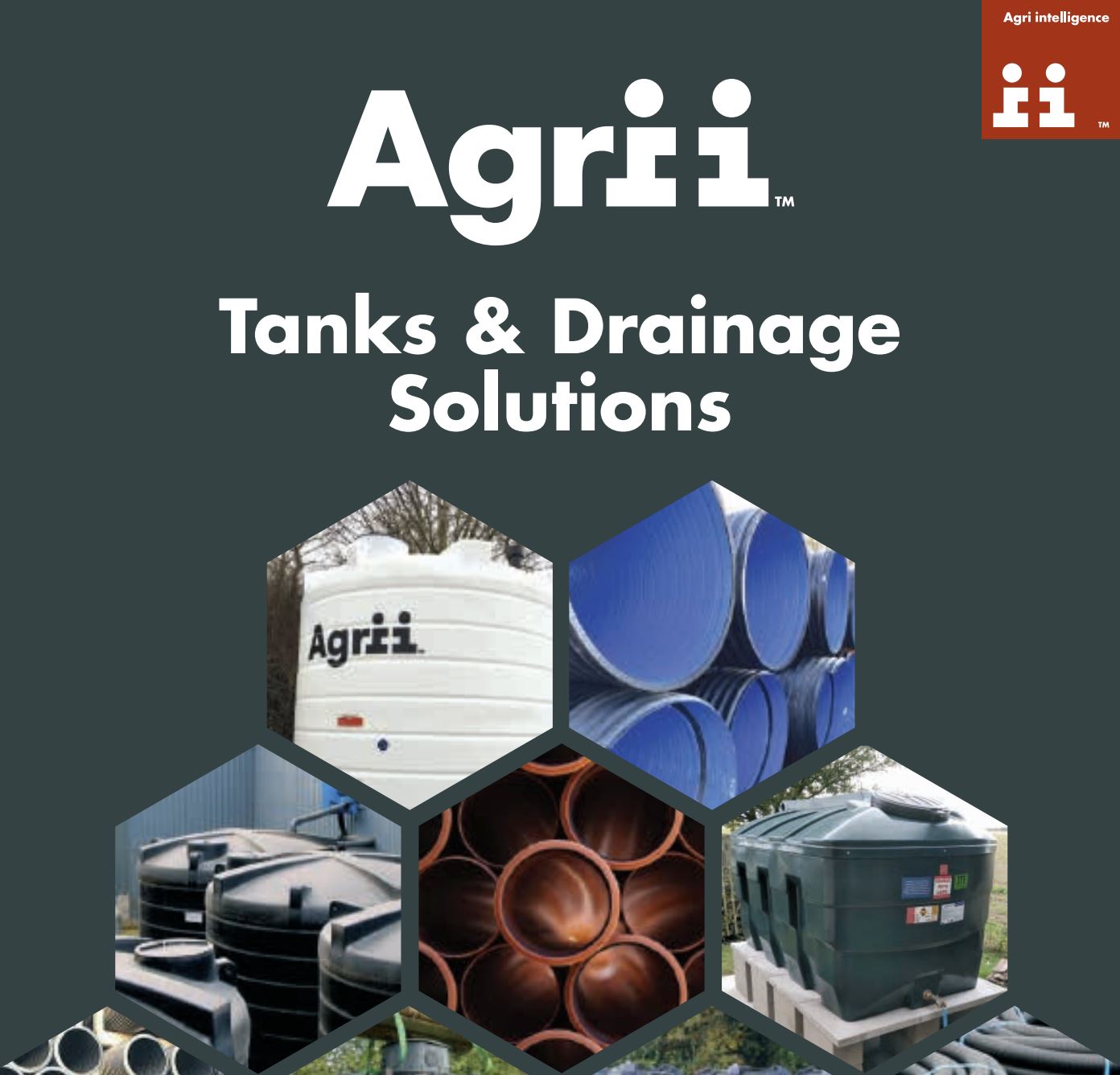 Agrii fuel and water storage tanks and land drainage supplies