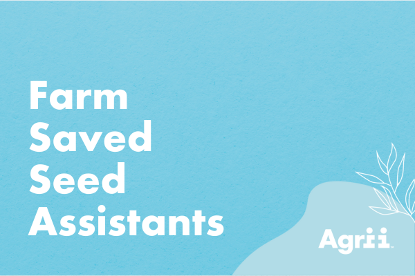 Farm Saved Seed Support Assistants