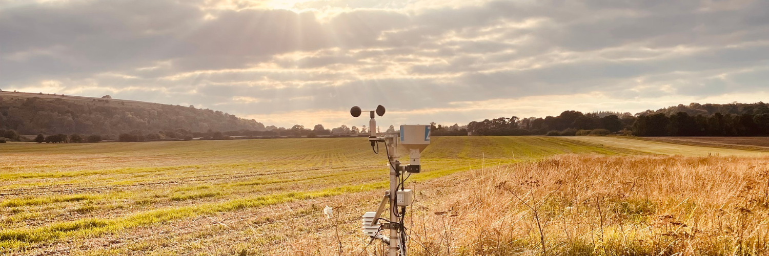 Agrii weather stations in farmland setting