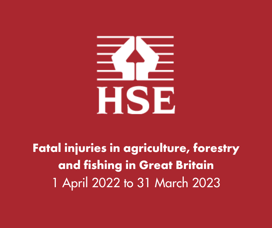 Fatal Injuries In Agriculture, Forestry And Fishing In Great Britain 1 April 2022 To 31 March 2023